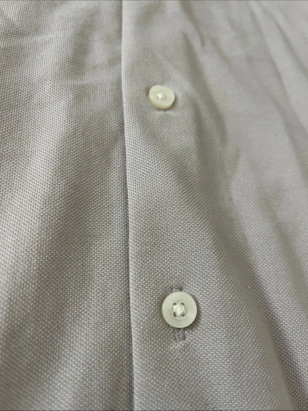 NWT Goodfellow & Co Pique Button Down Dress Shirt Taupe Size XXL